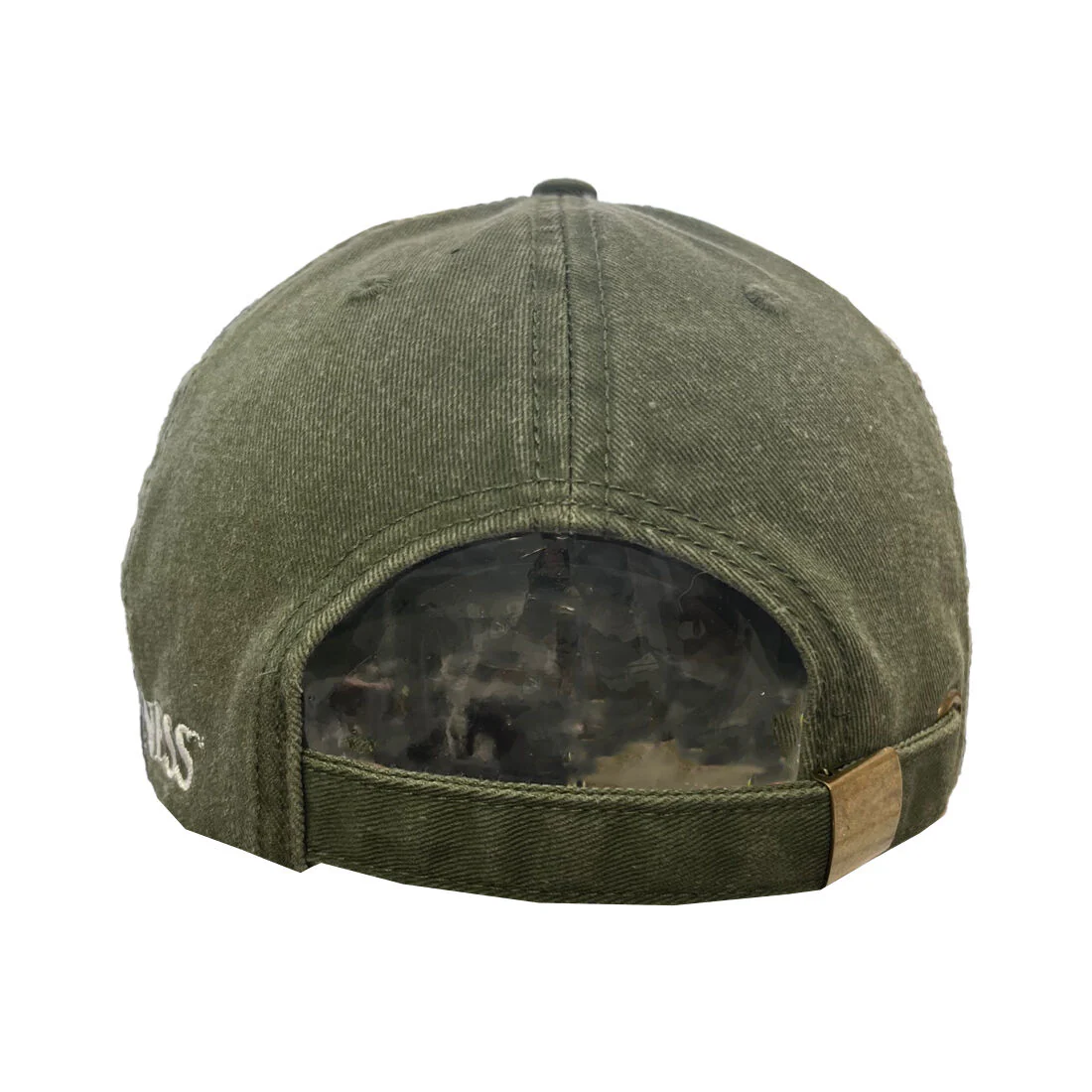 Guinness Harp Washed Baseball Cap Bottle Green - Image 3
