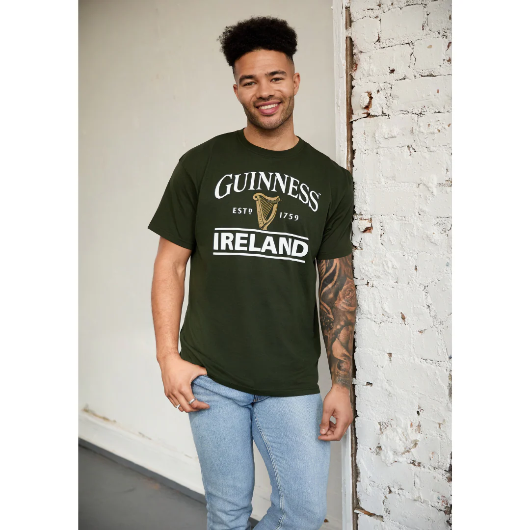 Guinness Ireland 1759 Gold Harp T-Shirt - Image 3