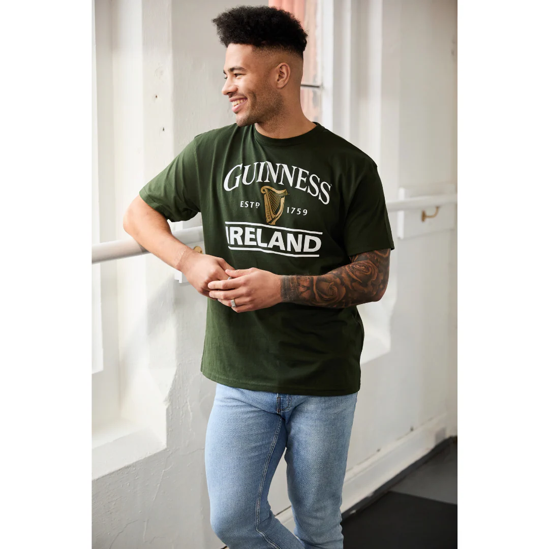 Guinness Ireland 1759 Gold Harp T-Shirt - Image 4
