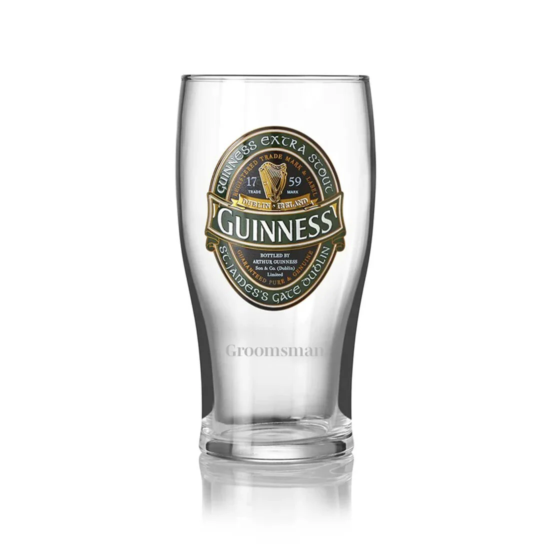 Guinness Ireland 2 Pack Pint Glasses - Image 5