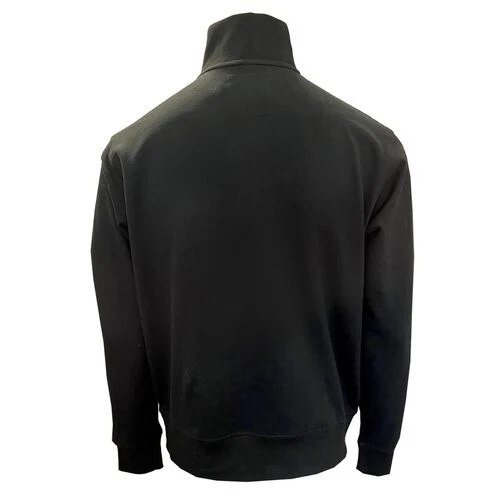 Guinness Men's Quarter Zip Black Sweatshirt - Image 5