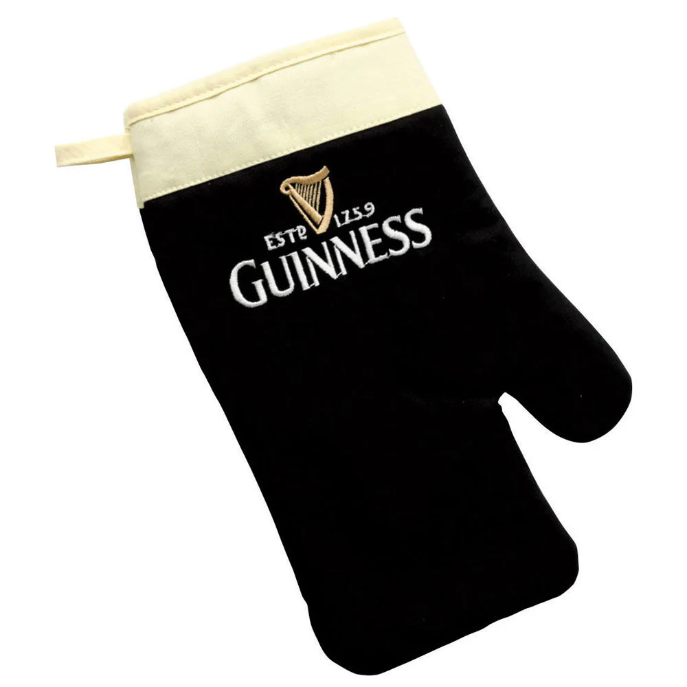 Guinness Oven Glove Designed As A Pint Of The Black Stuff With Traditional Print - Image 2
