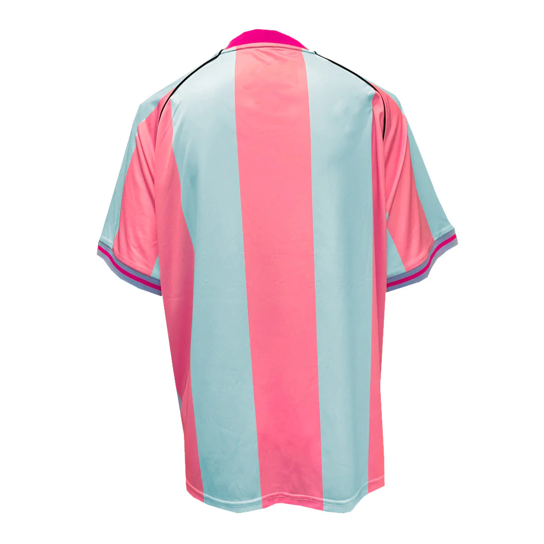 Guinness Pink and Blue Striped Performance Top - Image 3