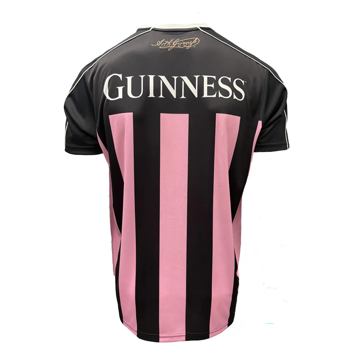 Guinness Pink & Black Striped Performance Top - Image 3