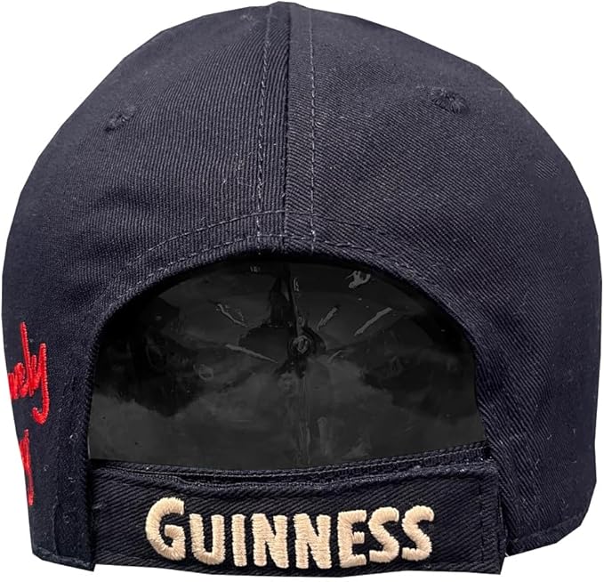Guinness Red Toucan Design Navy Baseball Cap - Image 3