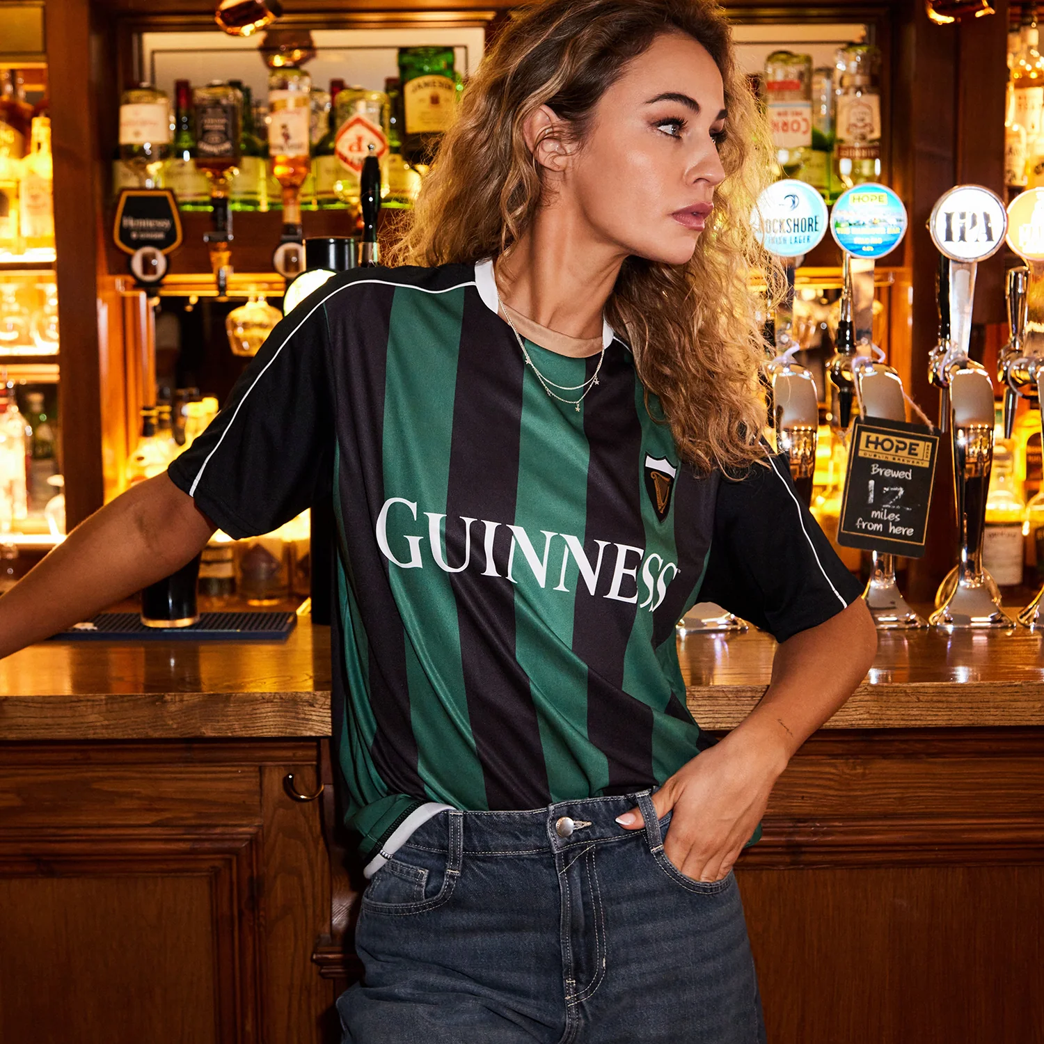 Guinness Retro Striped Performance Top - Image 3