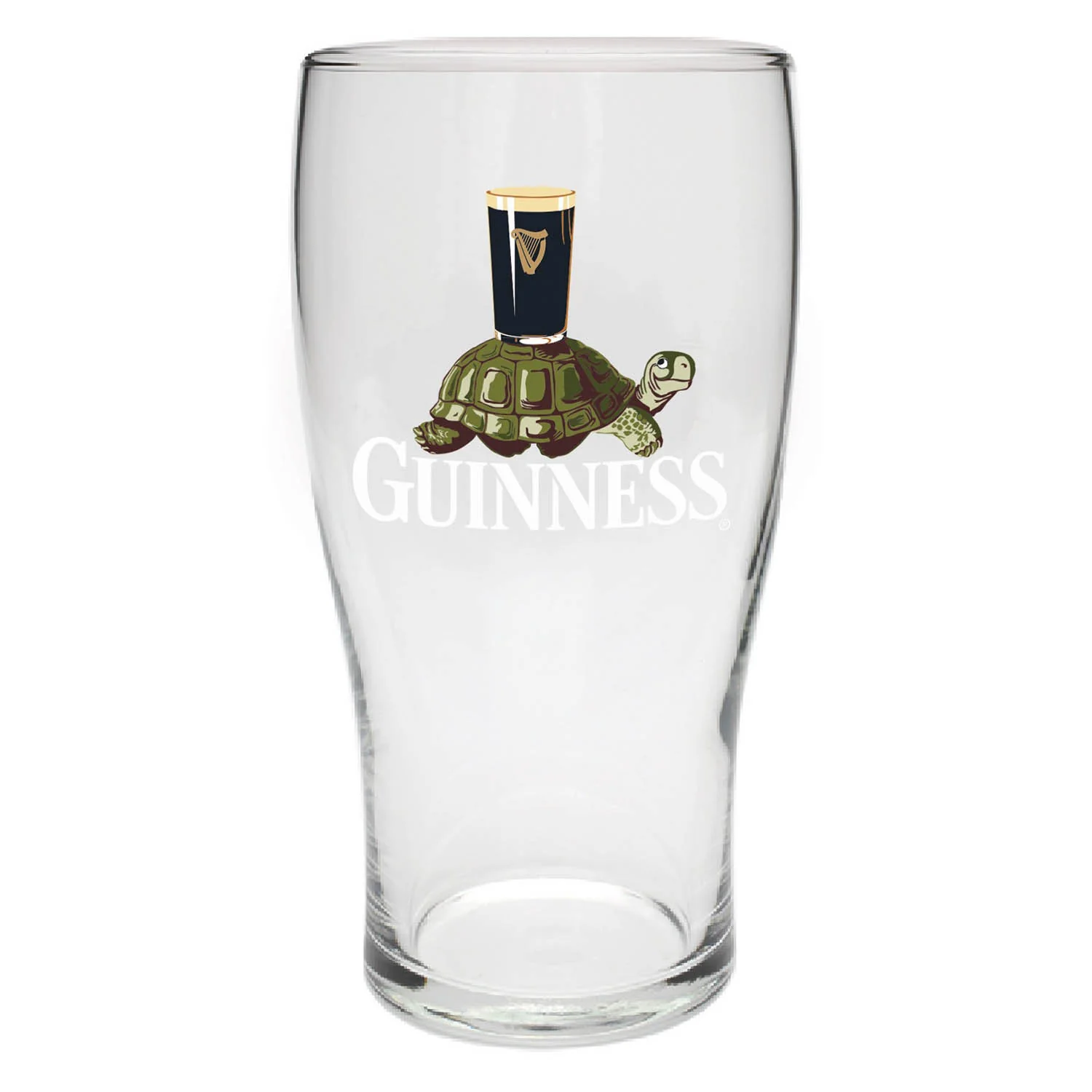 Guinness Tortoise 568ml Pint Glass