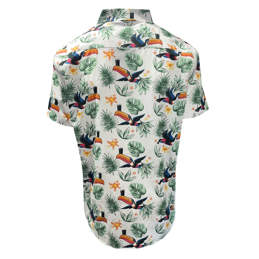 Guinness Toucan Hawaiian Themed Shirt - Image 5