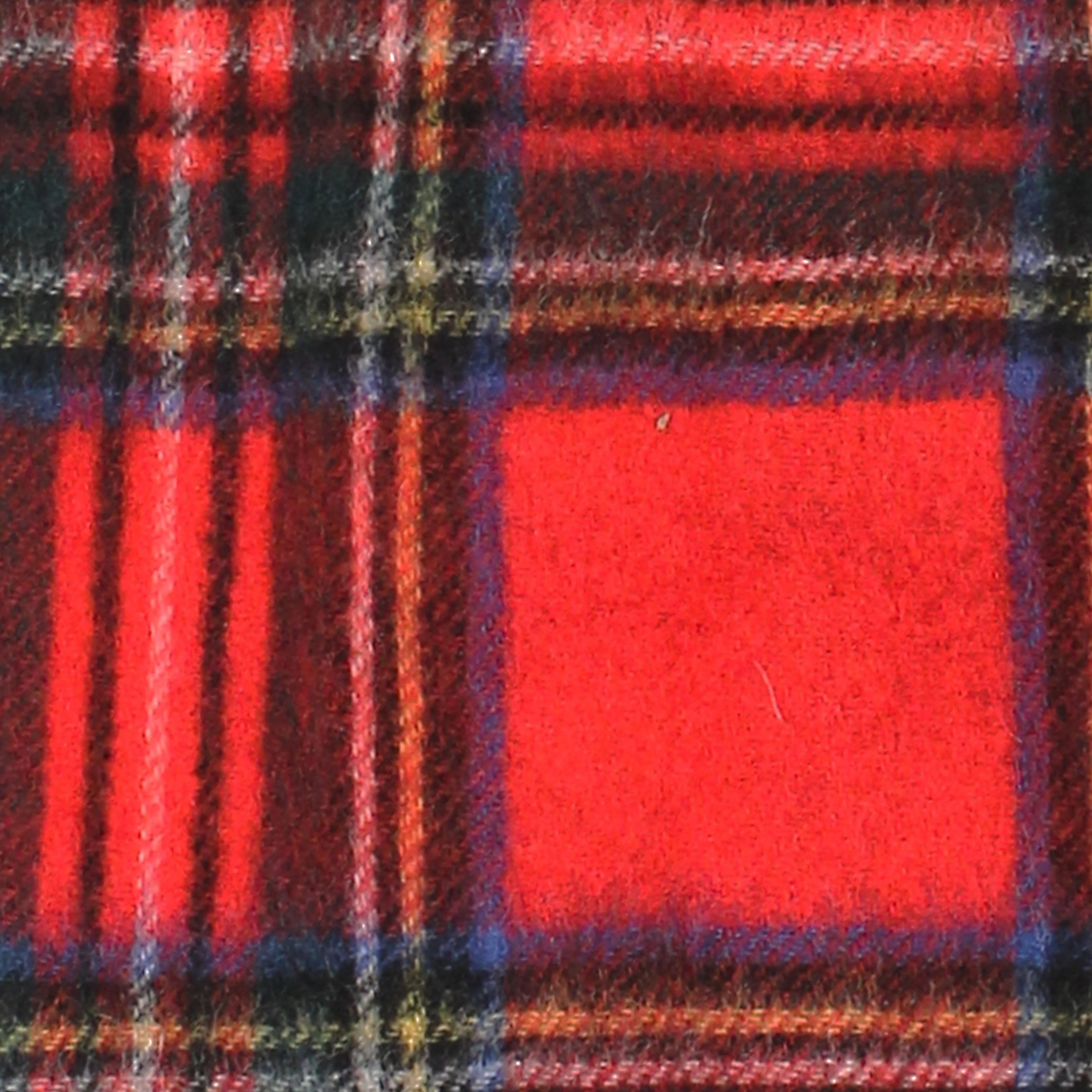 Heritage Traditions Wool Scarf With Red Green And Blue Design 12 X 66 - Image 2