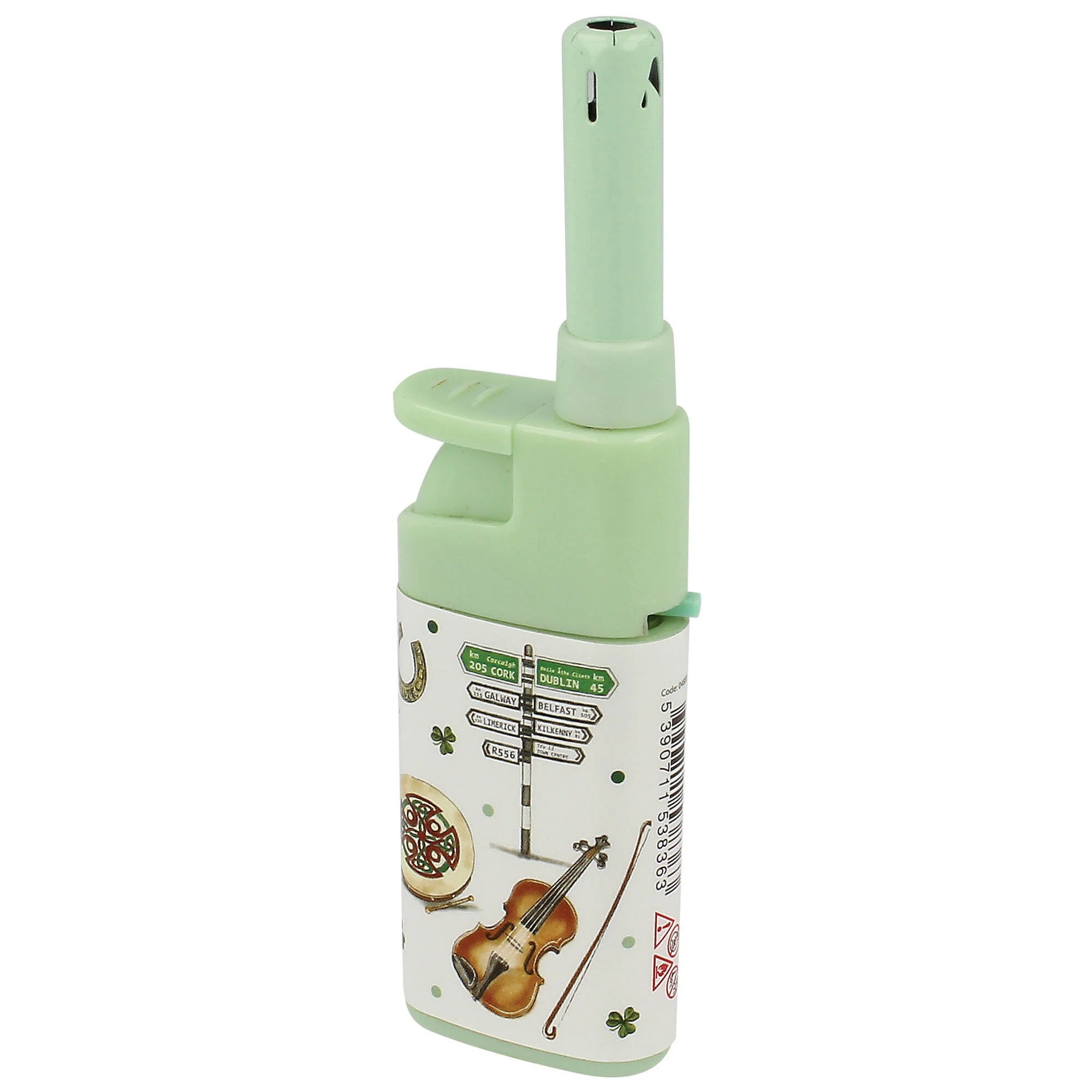 Impressions Of Ireland Lighter With Irish Icons Design