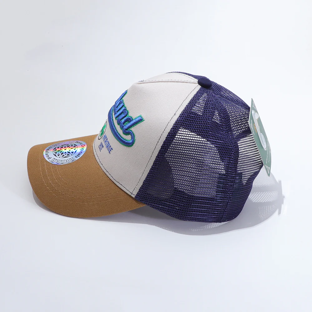 Ireland Blue and Mustard Trucker Cap - Image 2