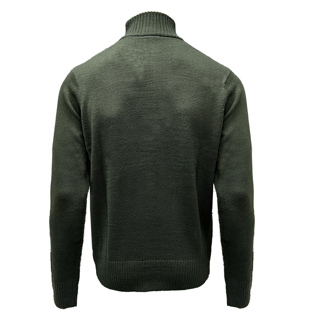 Ireland Bottle Green Three Shamrock 1/4 Zip Jumper - Image 5