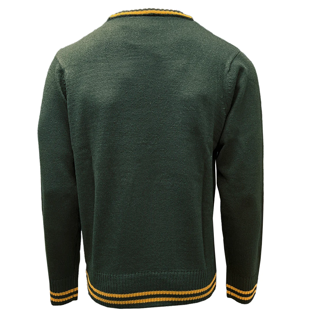 Ireland Bottle Green Three Shamrock Crew Neck Jumper - Image 3