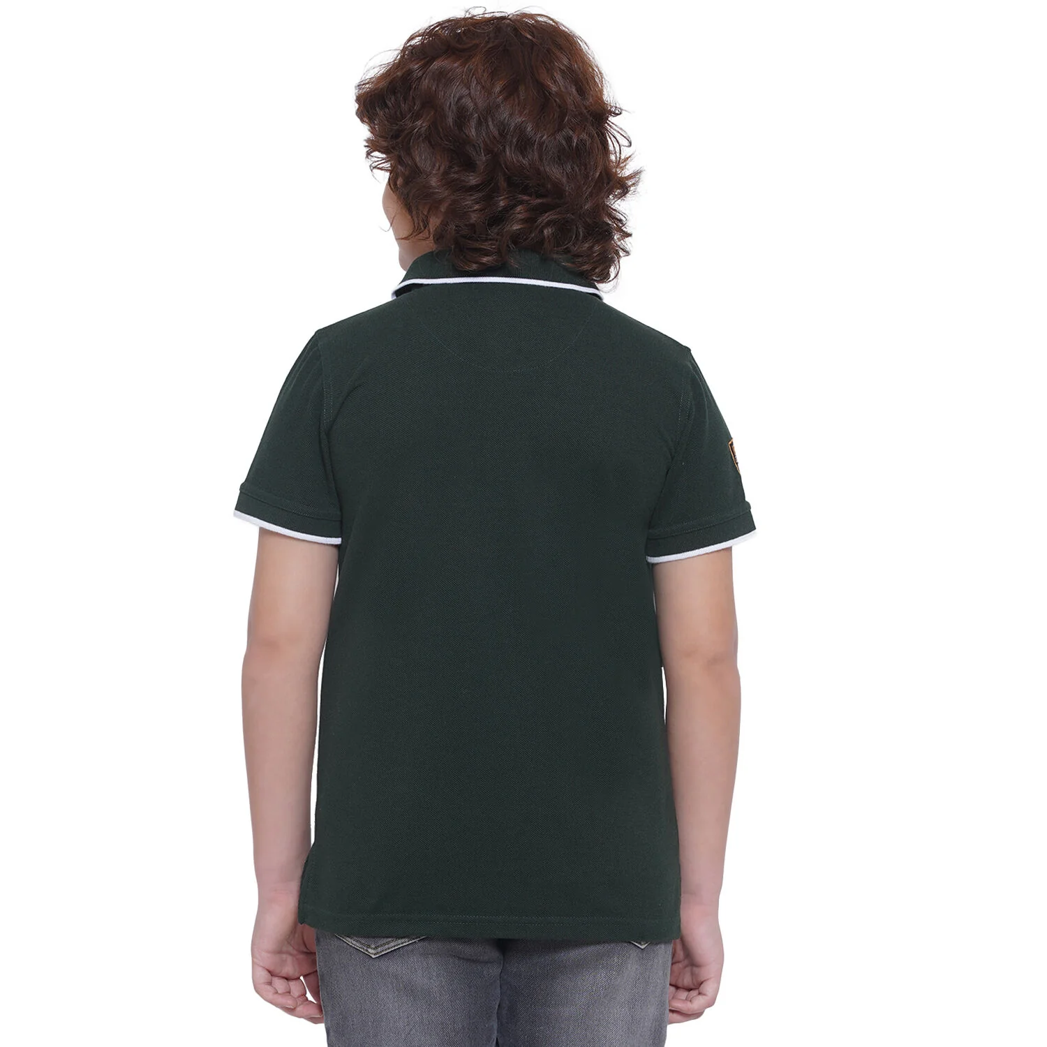Ireland Crest Badge Kids Polo T-shirt - Image 5