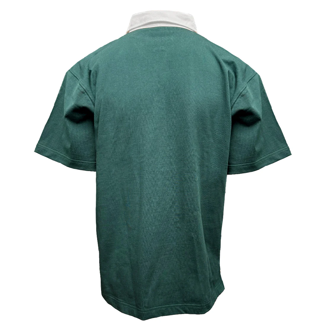 Ireland Dark Green and Gold Shamrock Short Sleeve Rugby Shirt - Image 4