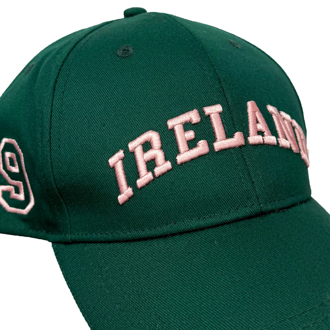 Ireland Evergreen and Pink Baseball Cap - Image 7