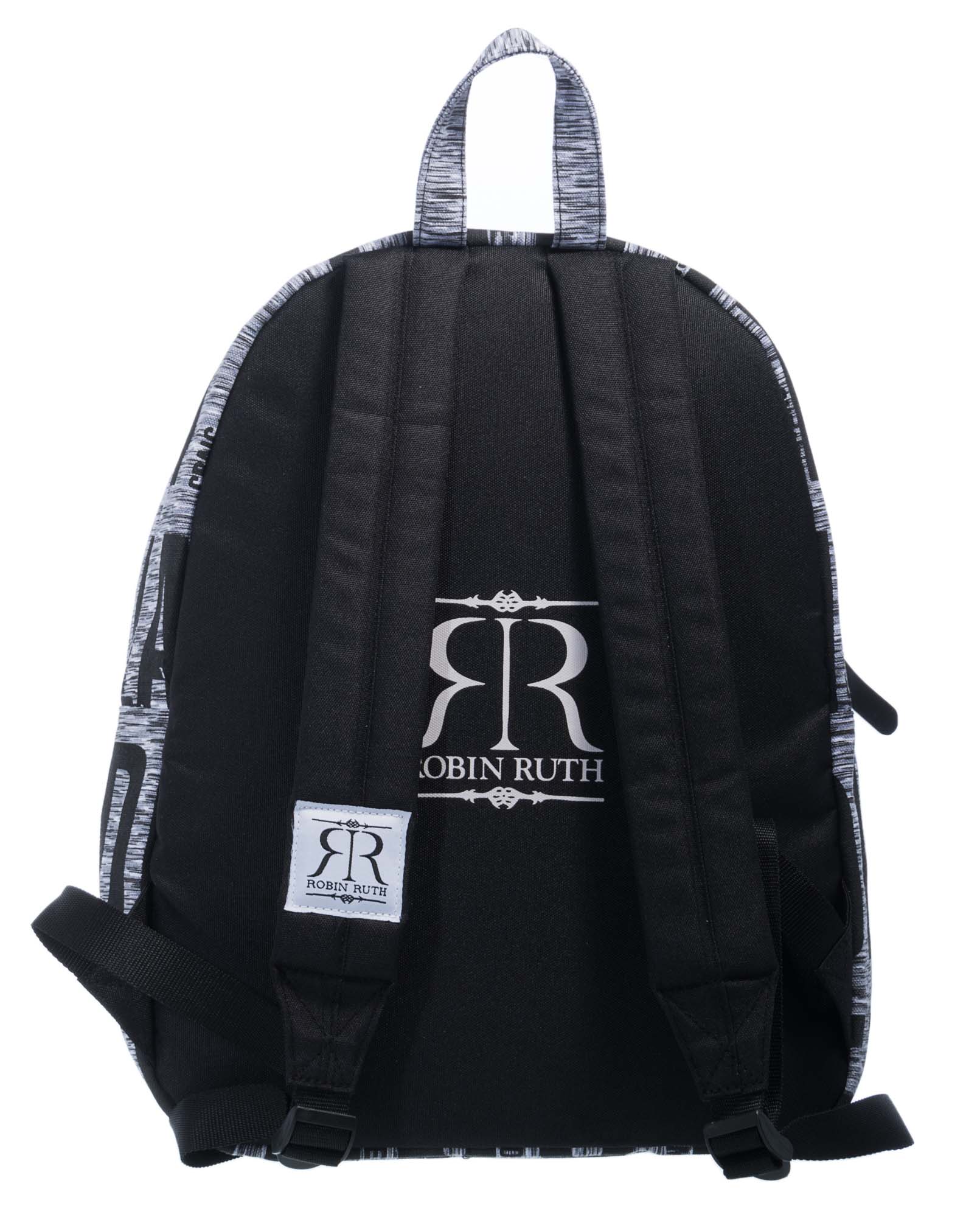 Ireland Love Print Grey Backpack - Image 3