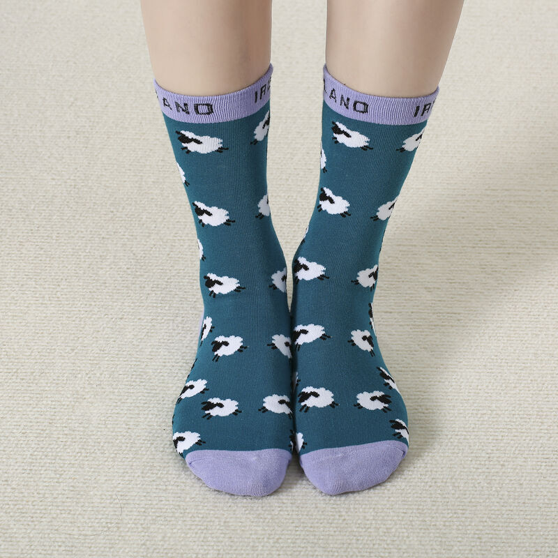 Ireland Multi-coloured Sheep Socks 3 Pack - Image 4