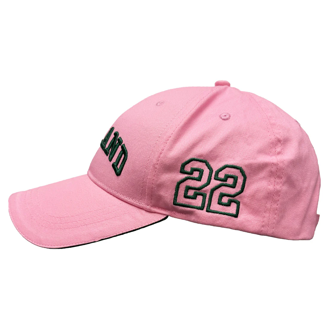 Ireland Pink and Green Baseball Cap - Image 4