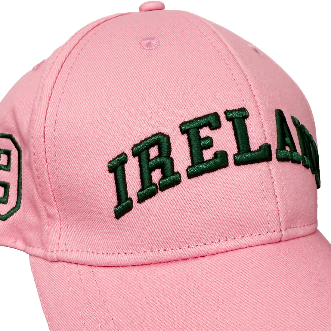 Ireland Pink and Green Baseball Cap - Image 6