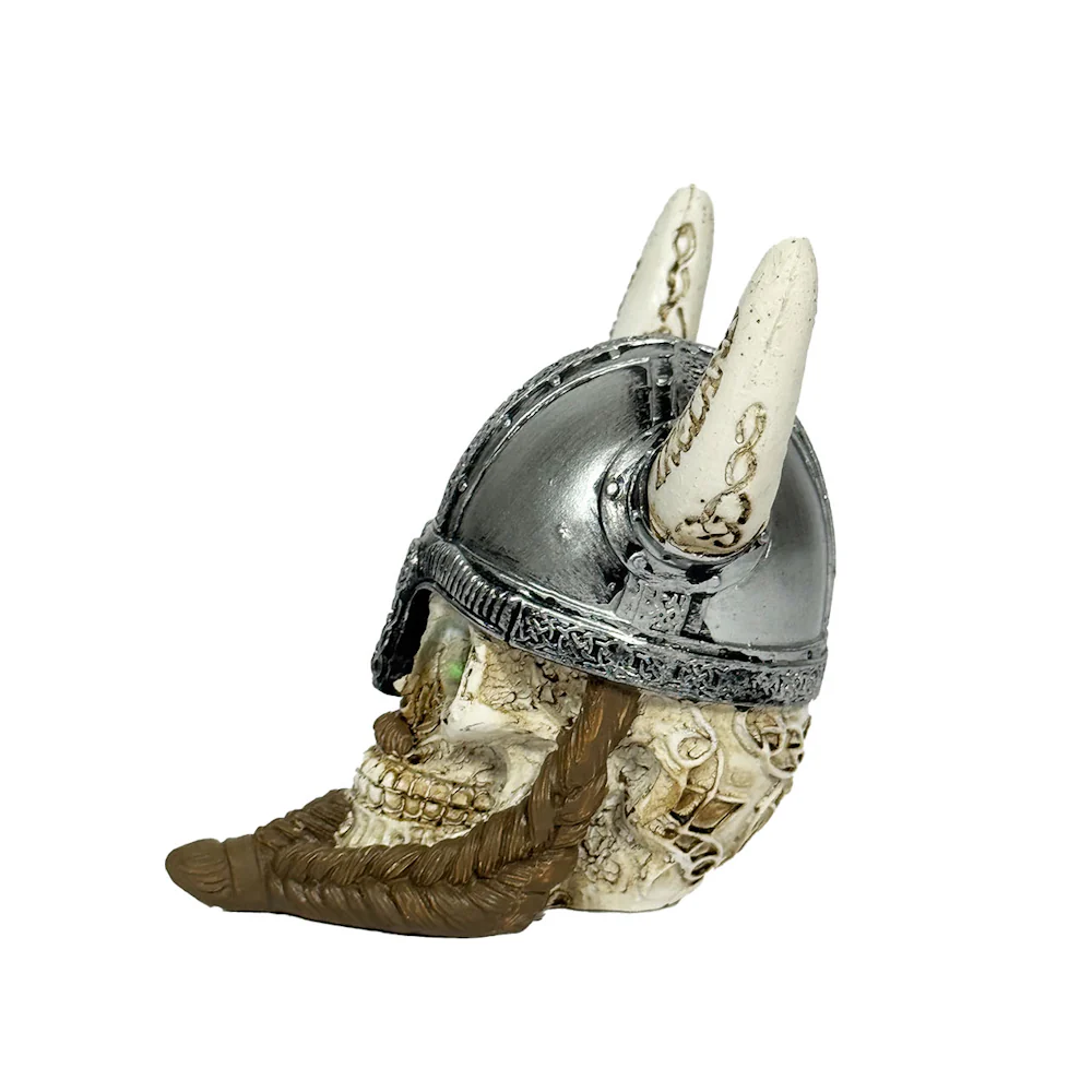 Ireland Viking Helmet Skull Figure - Image 2