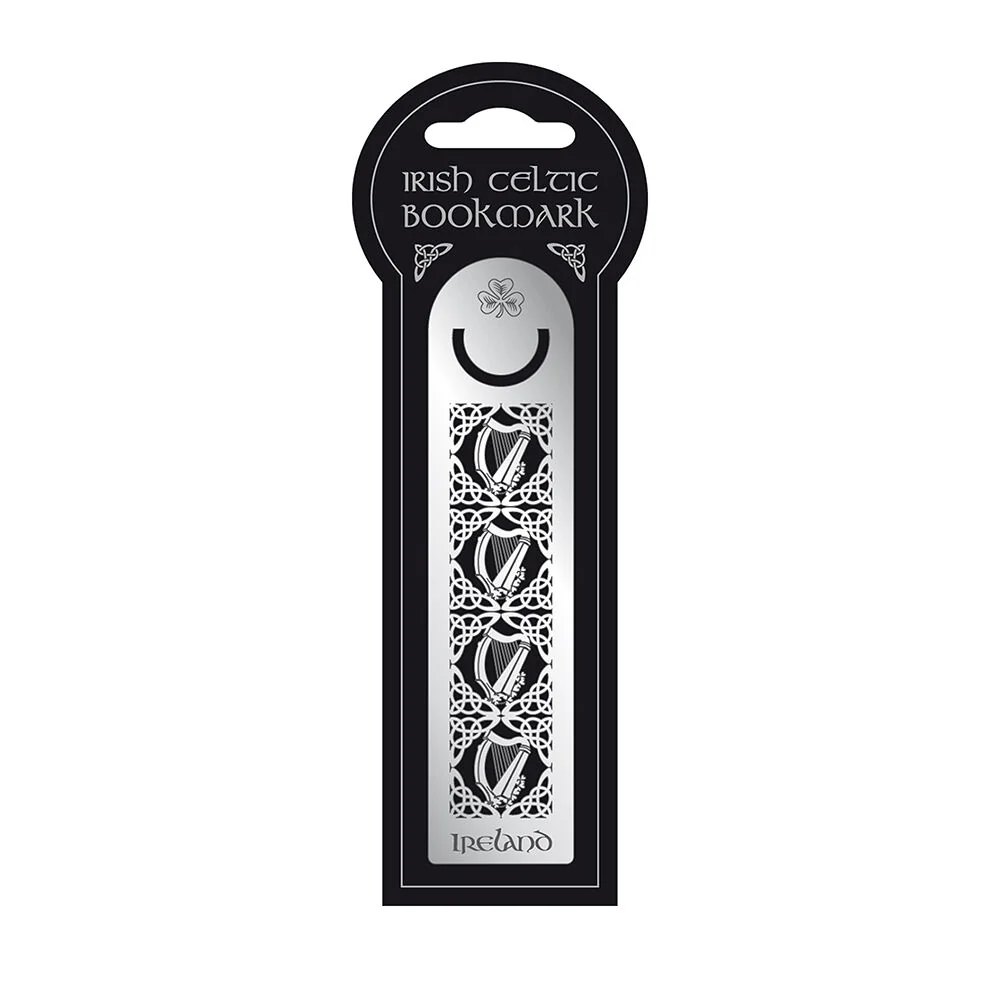 Irish Celtic Bookmark Harp