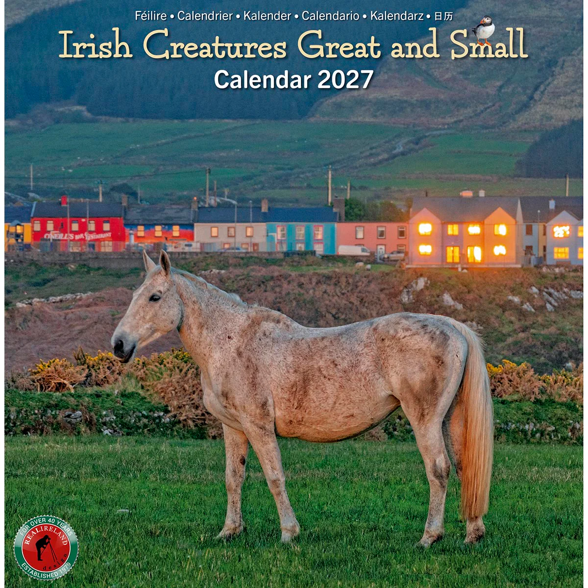 Irish Creatures Great & Small Calendar 2027