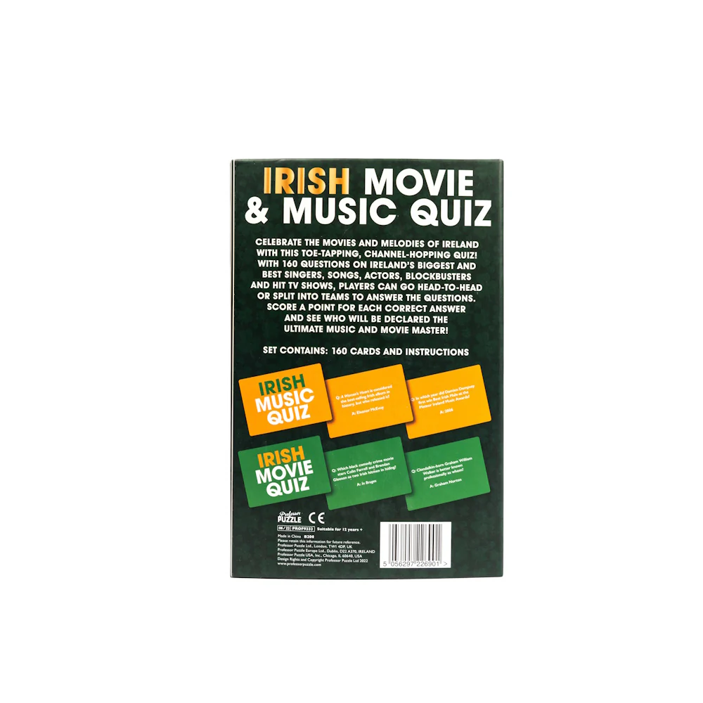 Irish Movie & Music Trivia Game - Image 5