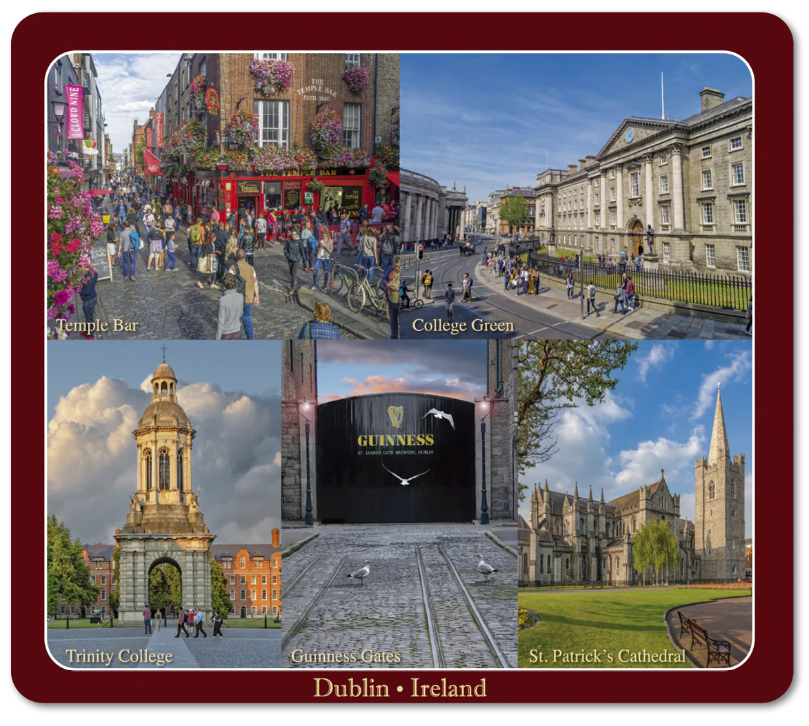 Irish Pubs Image Table Coasters - Image 2