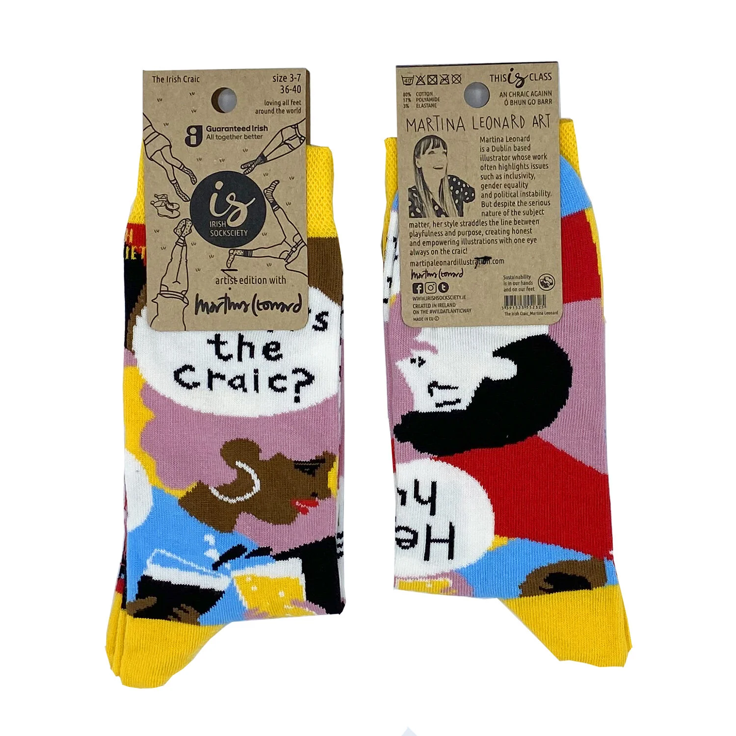 Irish Socksciety Back To The Craic Socks - Image 3