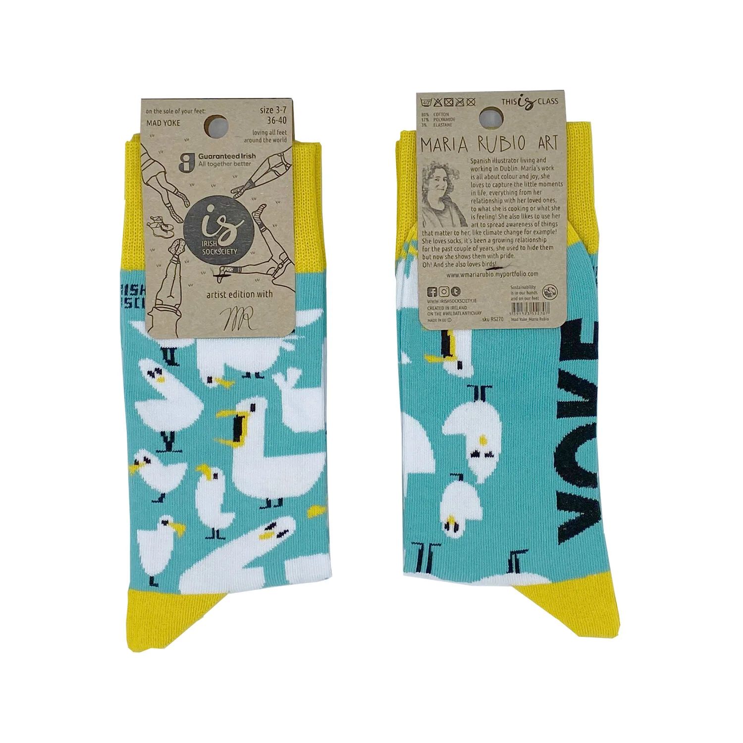Irish Socksciety Mad Yoke Socks - Image 3