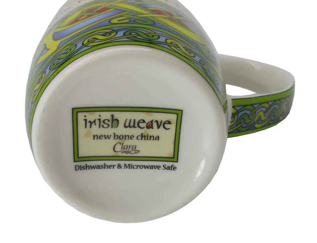 Irish Weave Bone China Mug Collection With Irish Blessing Print - Image 3