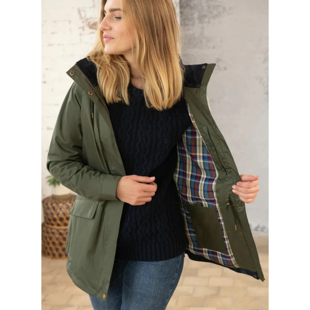 Kendal Waterproof Jacket Green - Image 4