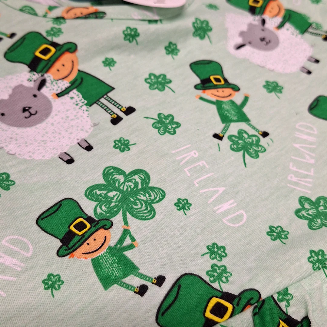 Kids Sheep And Shamrock Dress - Image 4