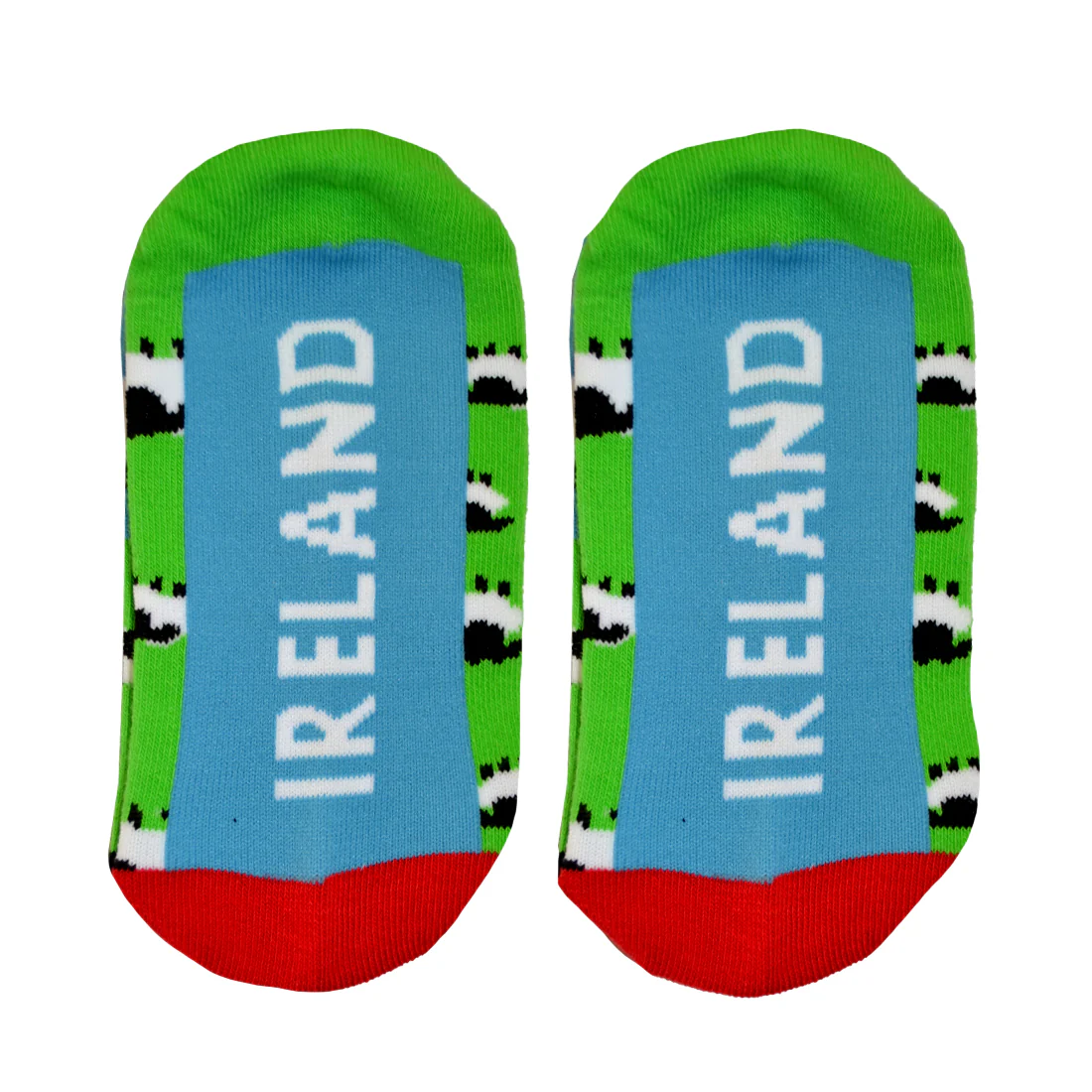 Kids Sheep And Tractor Green Socks - Image 3