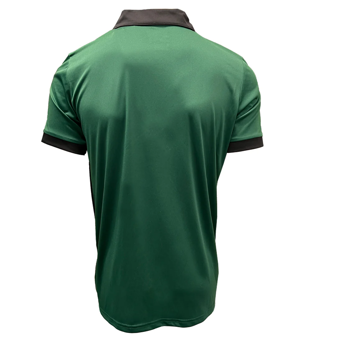 Lansdowne Ireland Green and Black Men’s Performance Polo Shirt - Image 5