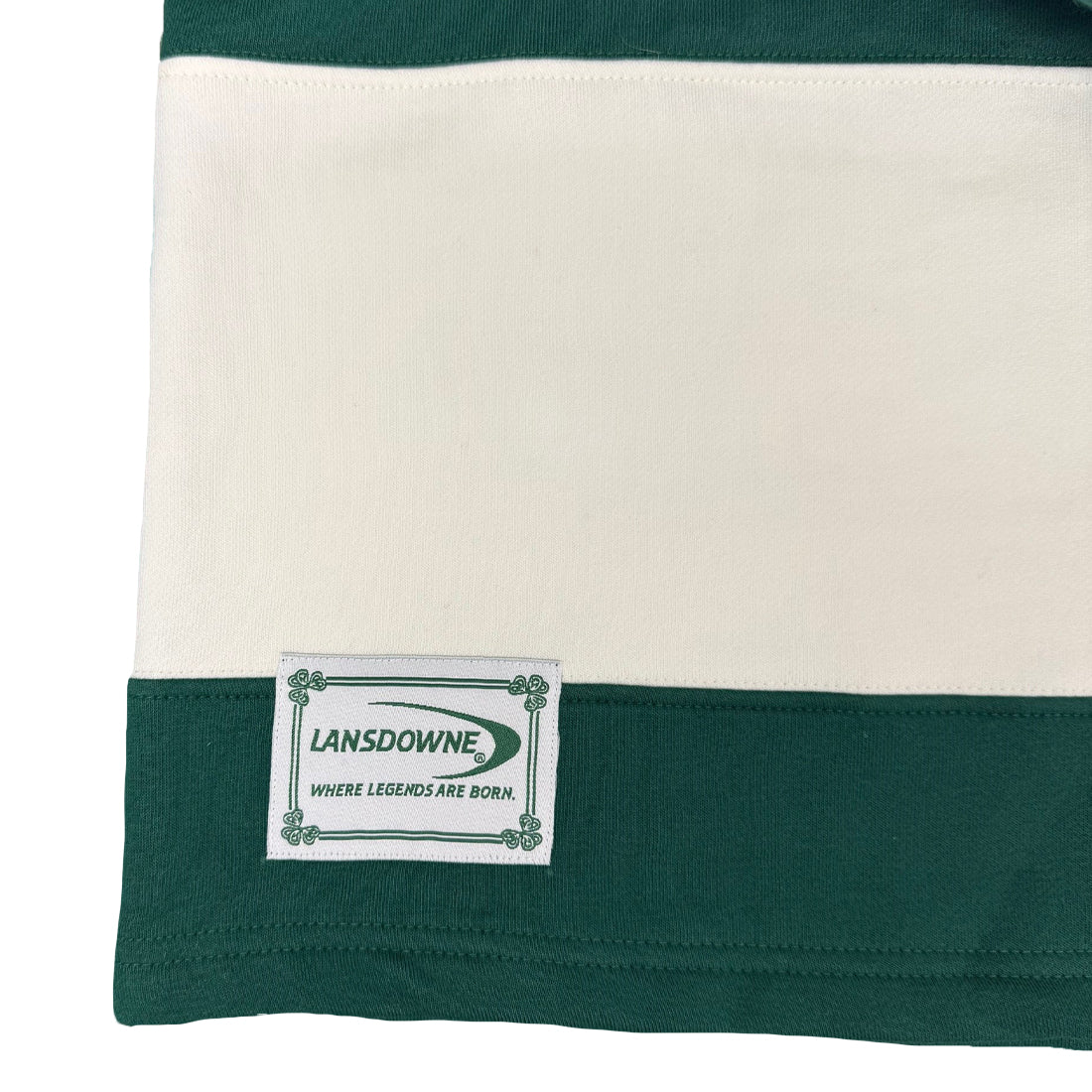 Lansdowne Ireland Striped Long Sleeve Polo Rugby Shirt - Image 5