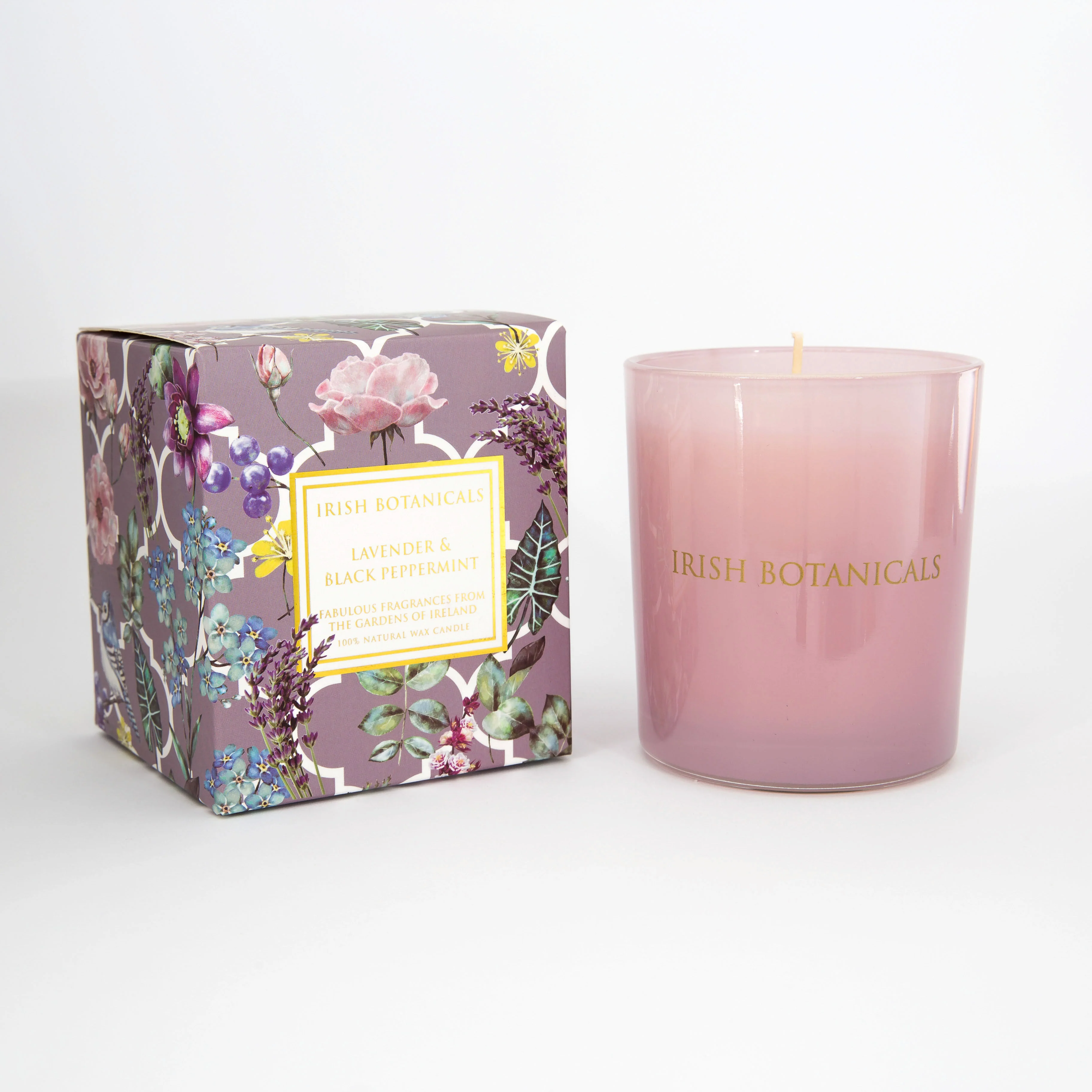 Lavender & Black Peppermint Candle