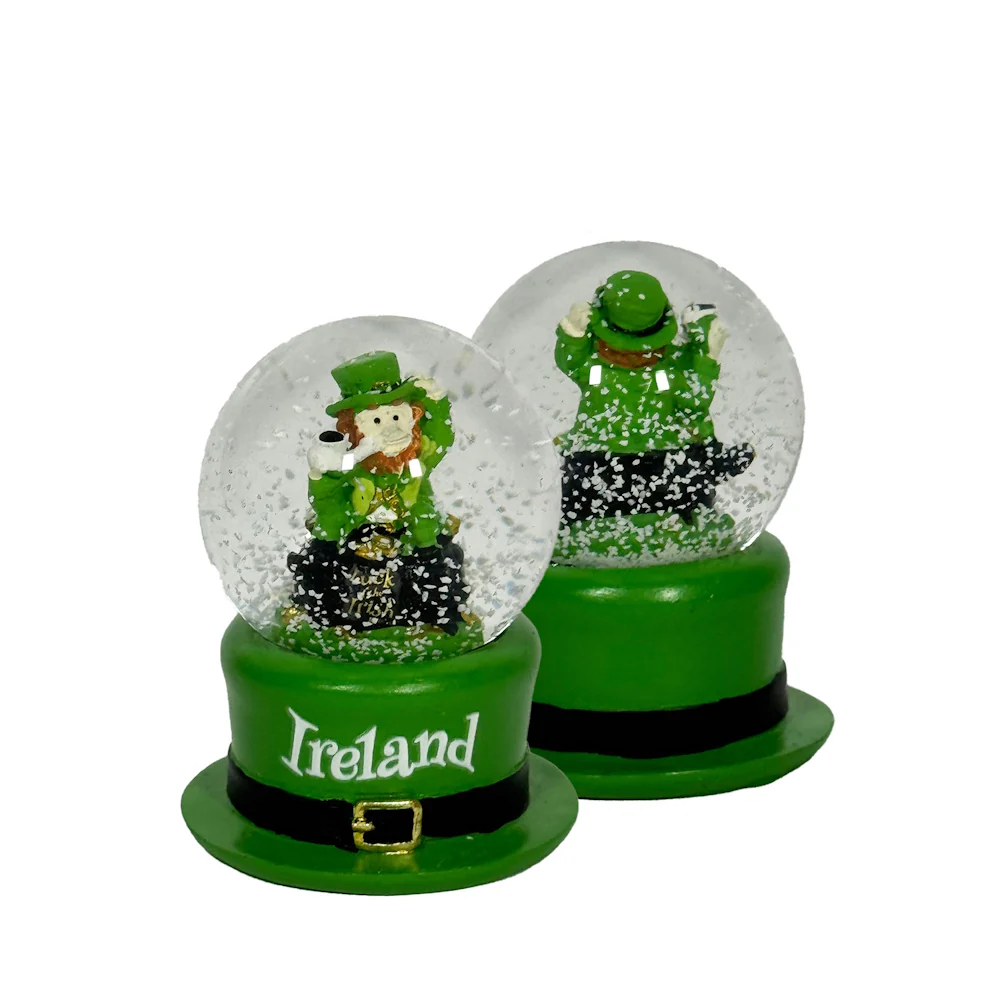 Leprechaun Gold Pot Hat Base 45mm Resin Snowglobe - Image 2