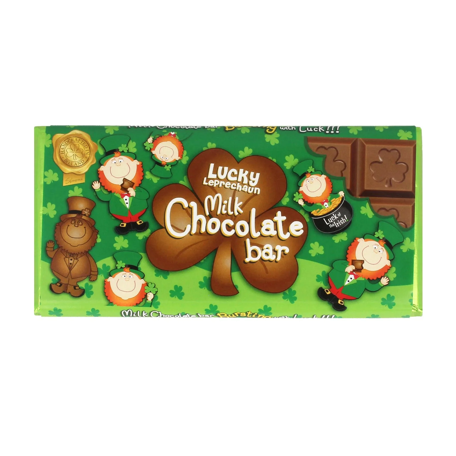 Lucky Leprechaun Milk Chocolate Bar 90g