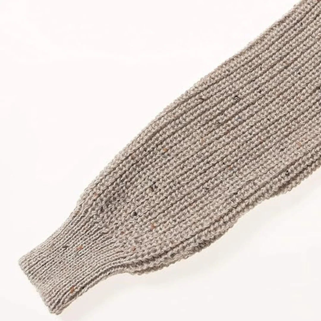 Men's Fisherman Ribbed Aran Skiddaw Jumper - Image 5