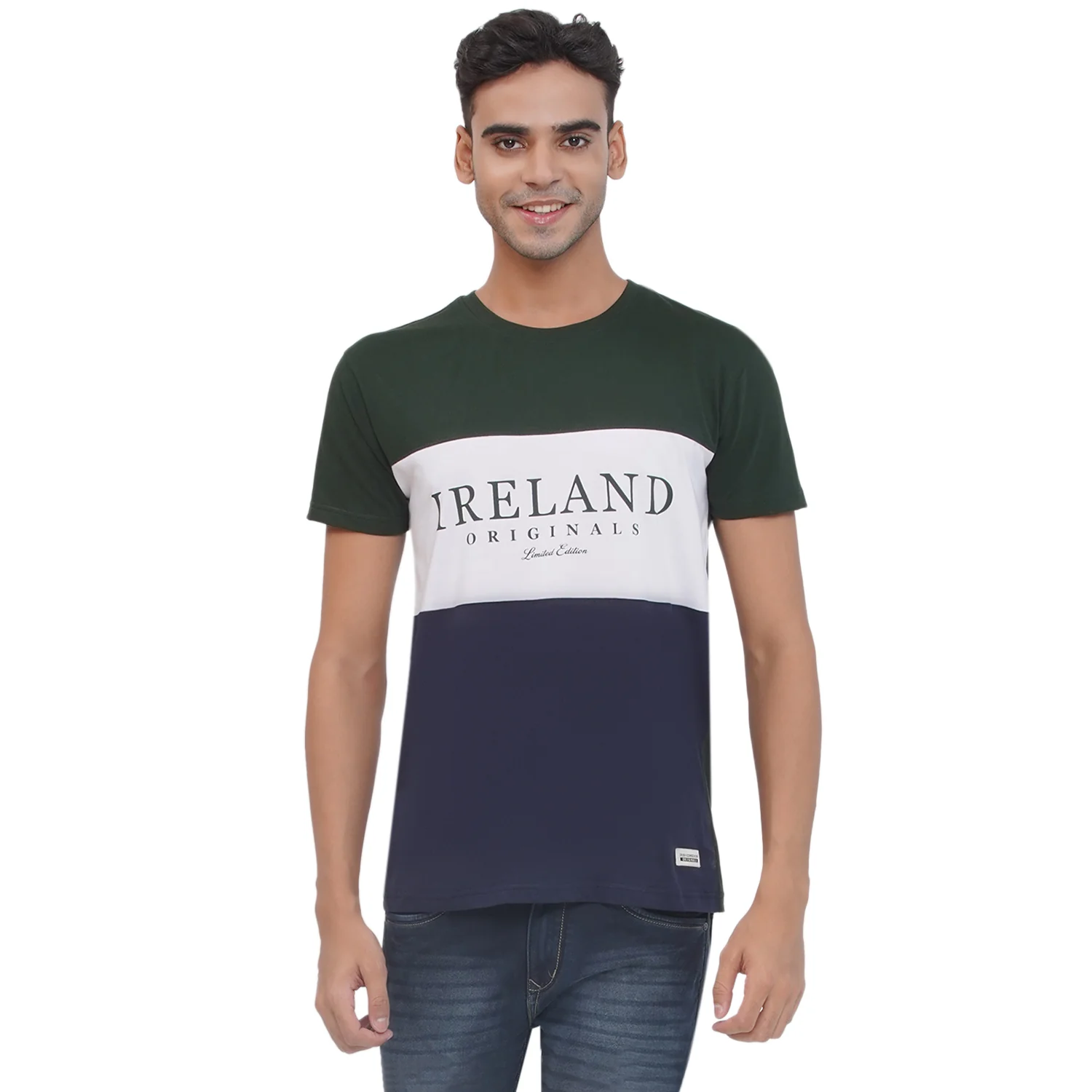 Men's Ireland Color Block T-shirt