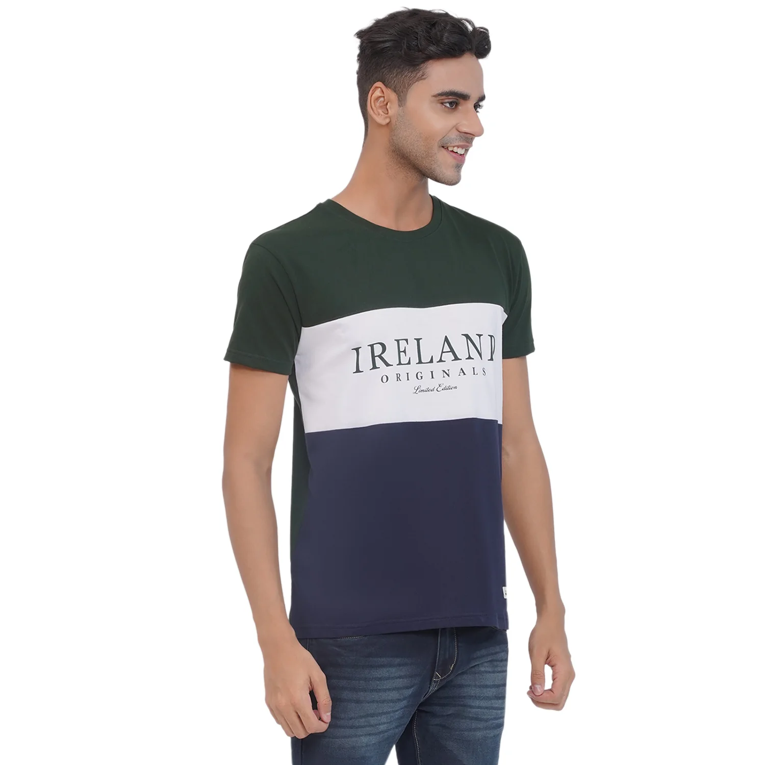 Men's Ireland Color Block T-shirt - Image 3
