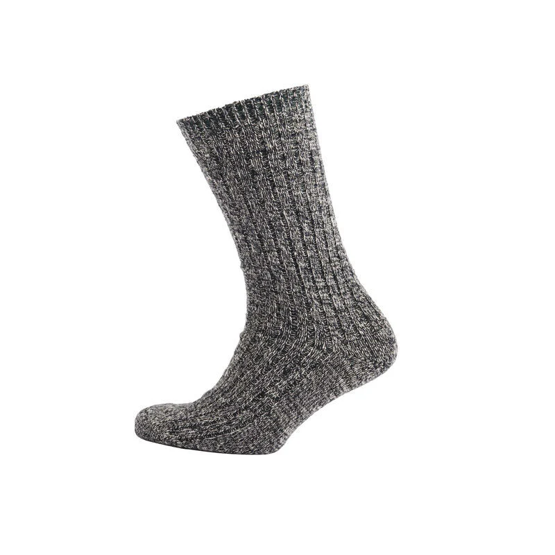 Merino Mix Walking Sock 2 Pack Greyblue Marl - Image 3