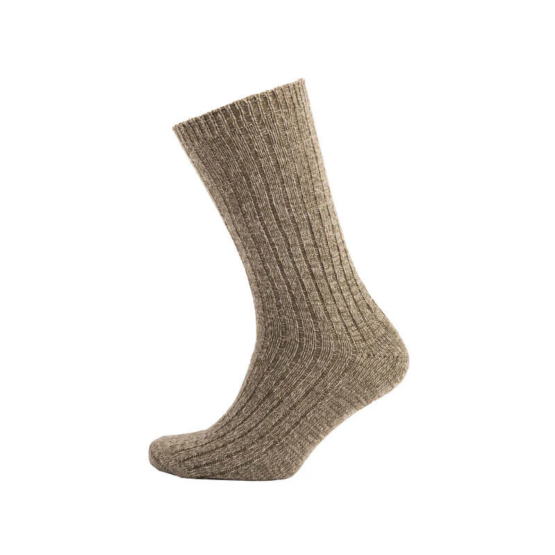 Merino Mix Walking Sock 2 Pack Stonecream Marl - Image 2