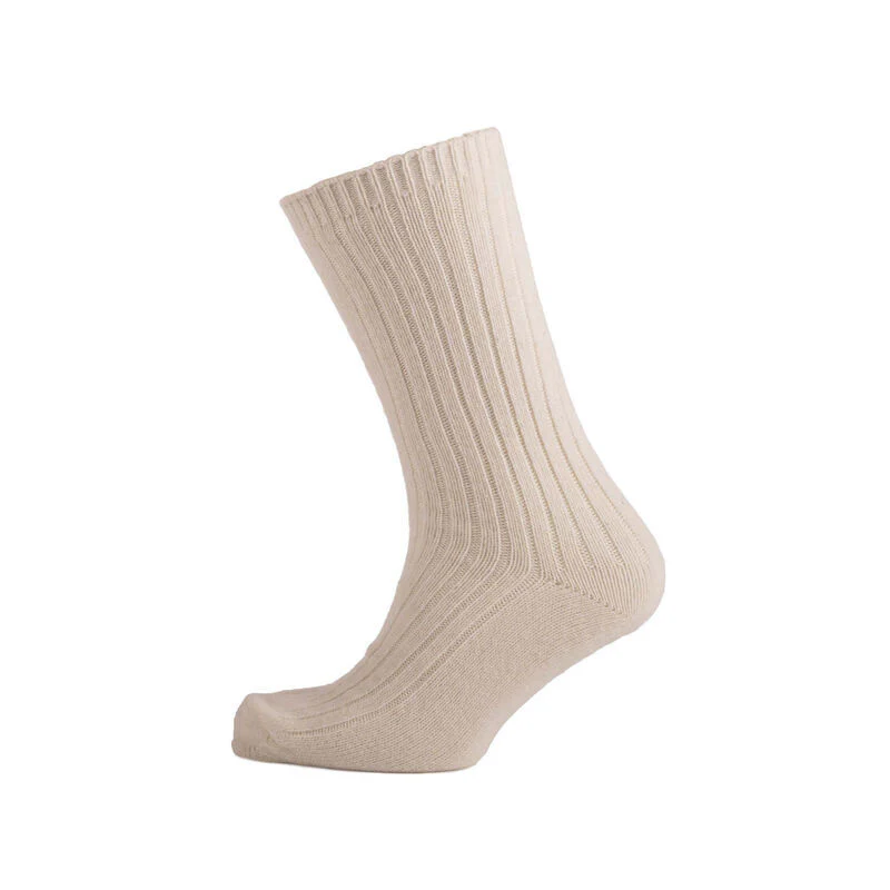 Merino Mix Walking Sock 2 Pack Stonecream Marl - Image 3