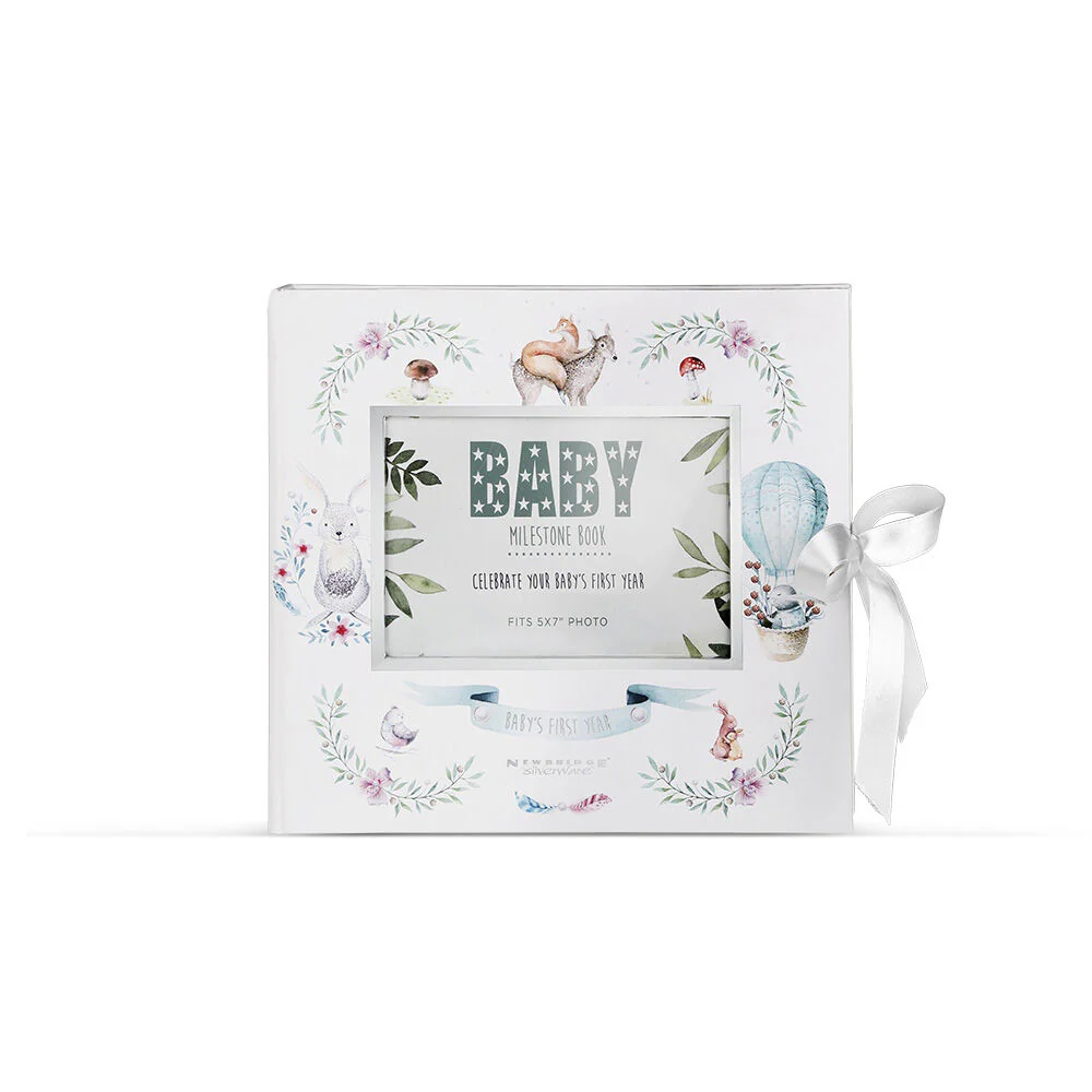 Newbridge Silverware Baby Milestone Book
