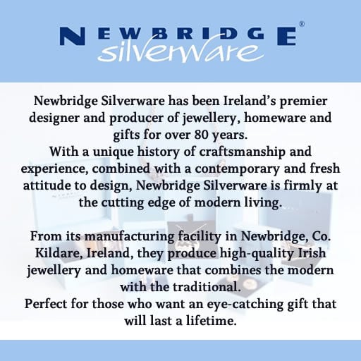 Newbridge Silverware Silver Plated Necklace With Rose Gold Plated Heart & Clear Stone - Image 4