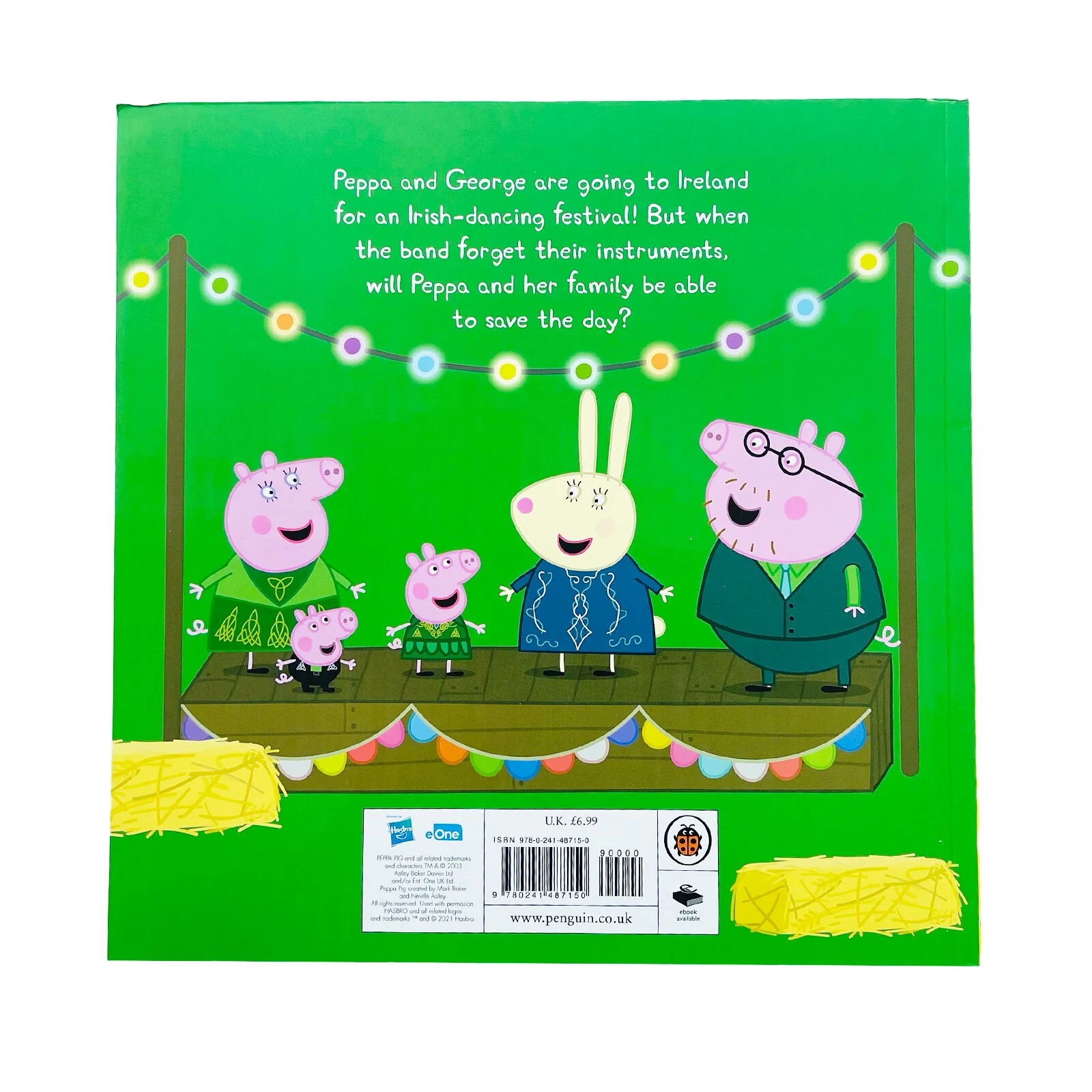Peppa Pig 'peppa Goes To Ireland' Book - Image 2
