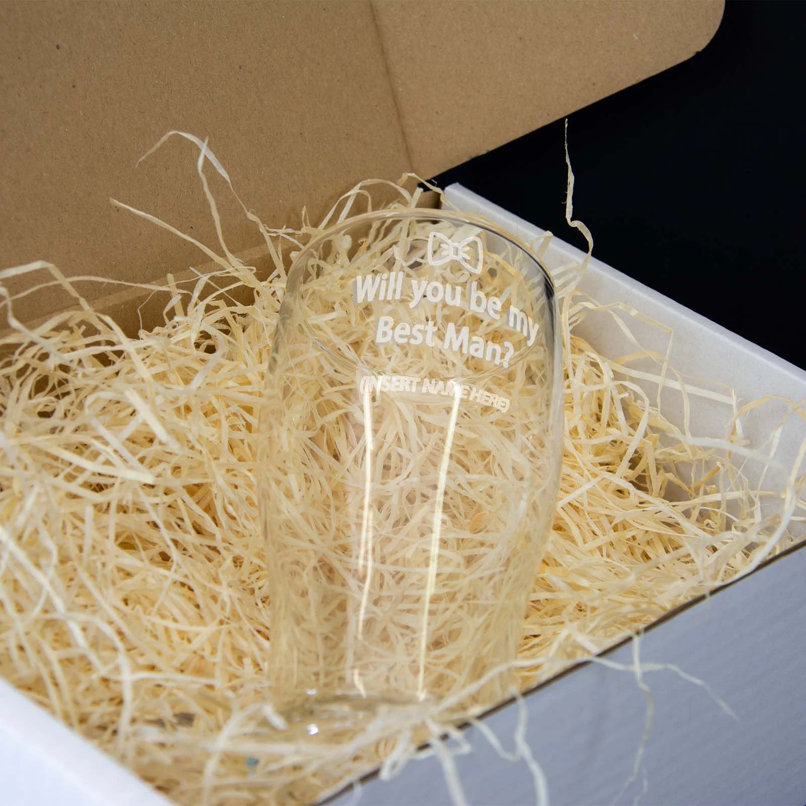 Personalised Pint Glass With Engraving & Gift Box - Image 2